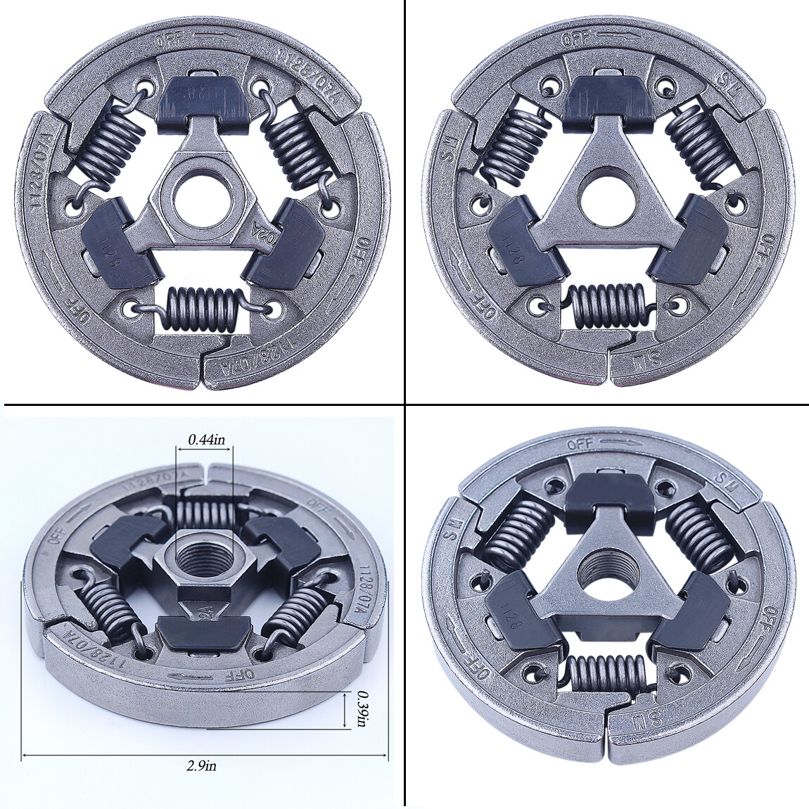 3/8" 7T Clutch Drum Cover Rim Sprocket Kit For Stihl MS460 MS362 MS361 044 046