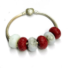 6 Pcs. Top Quality Multi Gemstone Big Hole Beads Large Hole Beads 14x8mm Beads