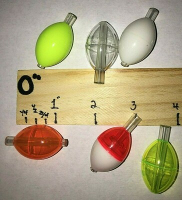 TOUGH BUBBLE slip bobbers sz 1.25'' SM fill w/ h2o Double-X Tackle Colorado USA