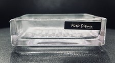 Mette Ditmer Denmark Glass/Frosted Soap Dish