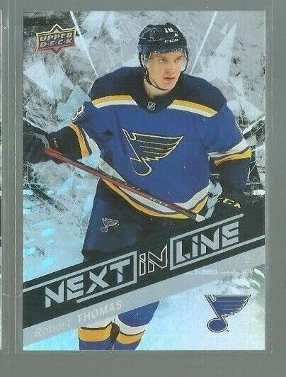 2018-19 Upper Deck Overtime Next In Line #NL17 Robert Thomas (ref 69671)