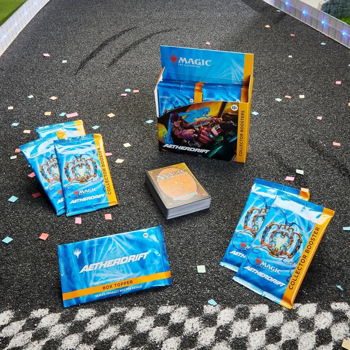 aetherdrift collector booster box contents Magic the Gathering Aetherdrift Collector Booster 6-Box Case