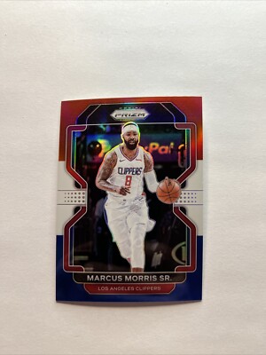 2021-22 Panini Prizm | Marcus Morris Sr. (Red White & Blue Prizm) #14