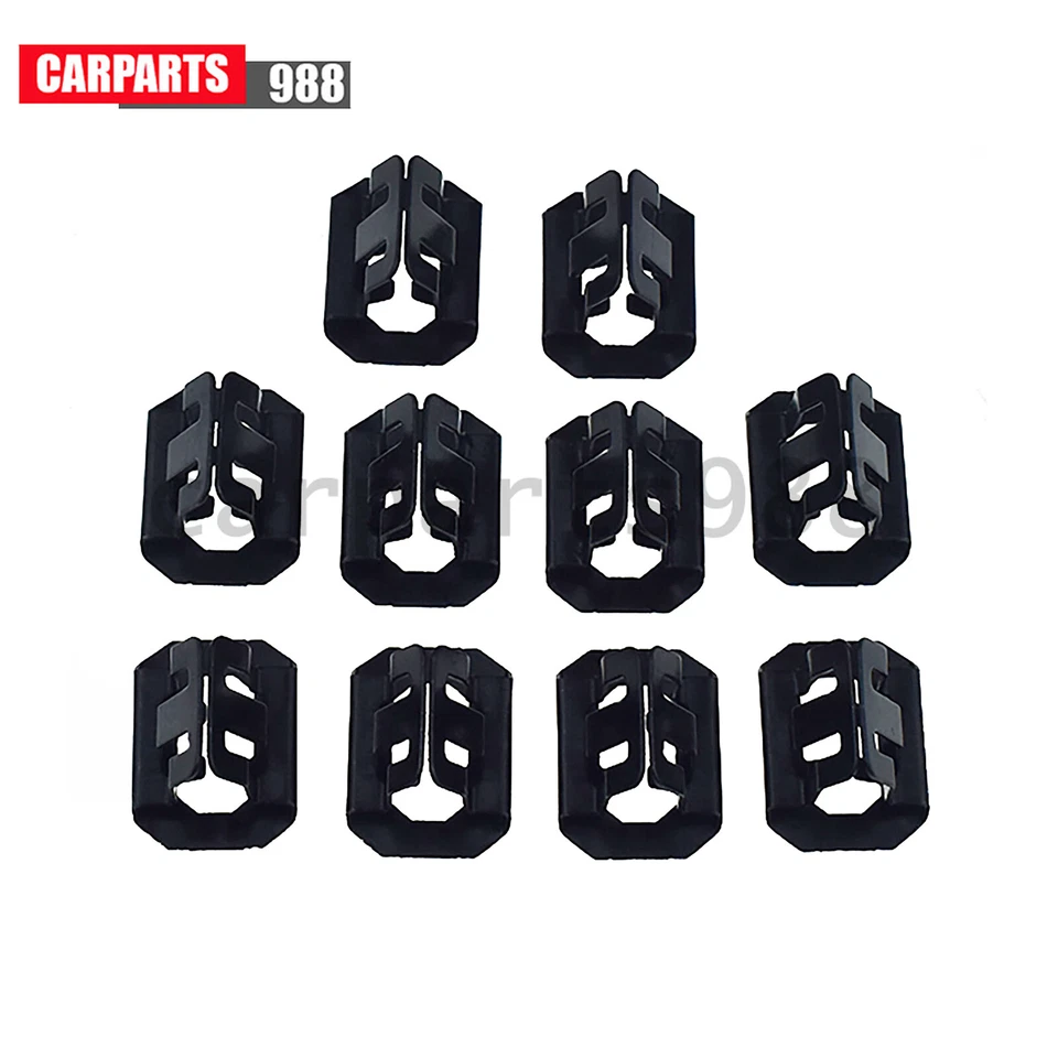 Зажимы для крепления решетки 15162843 для GMC Sierra 1500 Hummer H2 Chevy Express 10 шт. - Изображение 2 из 4