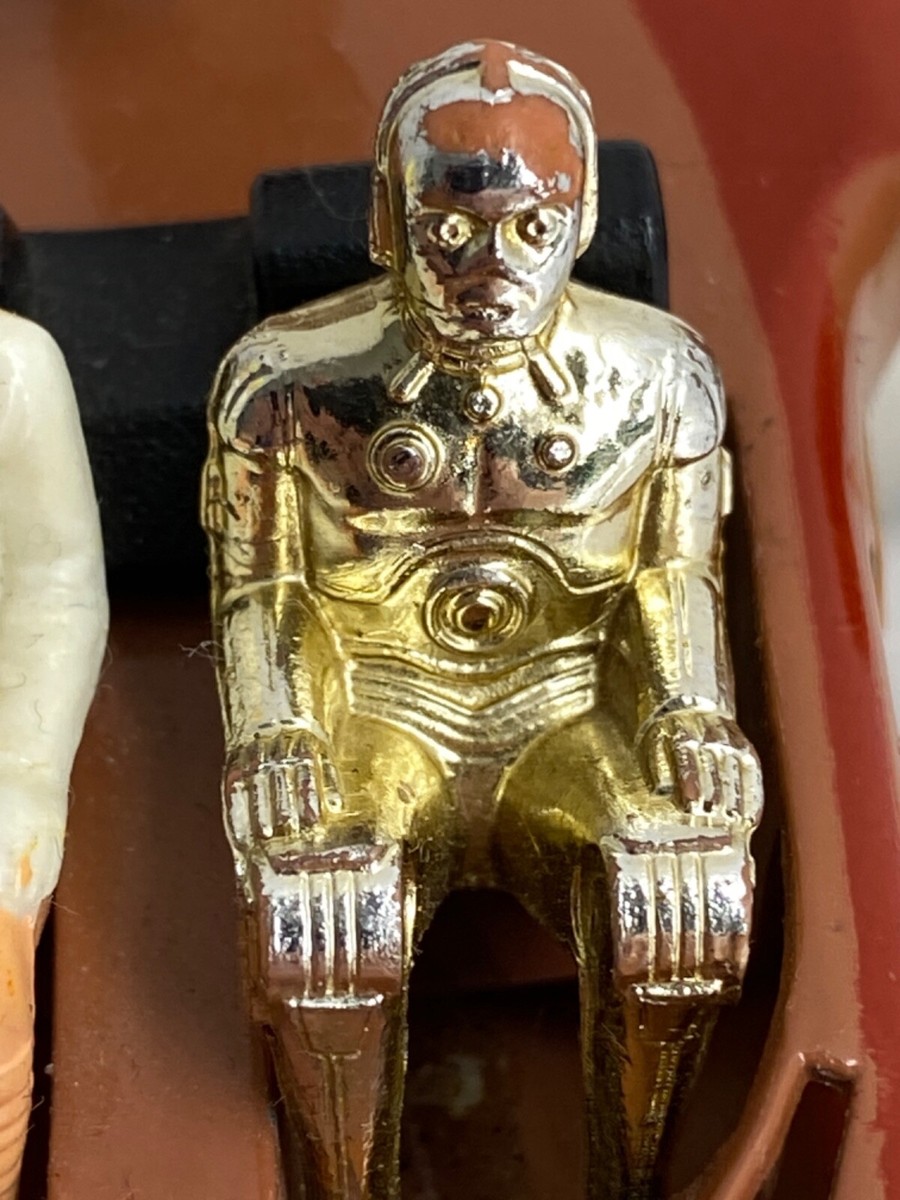 Vintage 1978 Star Wars Land Speeder w/ C-3PO Luke Skywalker Kenner