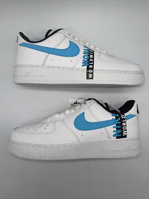  Nike Mens Air Force 1 '07 LV8 Worldwide CK6924 001 - Size 7