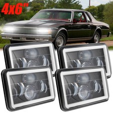 New 4x6 Inch Sealed Led Headlights Hilo Beam For 1977-1986 Chevrolet Caprice New 4x6 Inch Sealed Led Headlights Hilo Beam For 1977-1986 Chevrolet Caprice