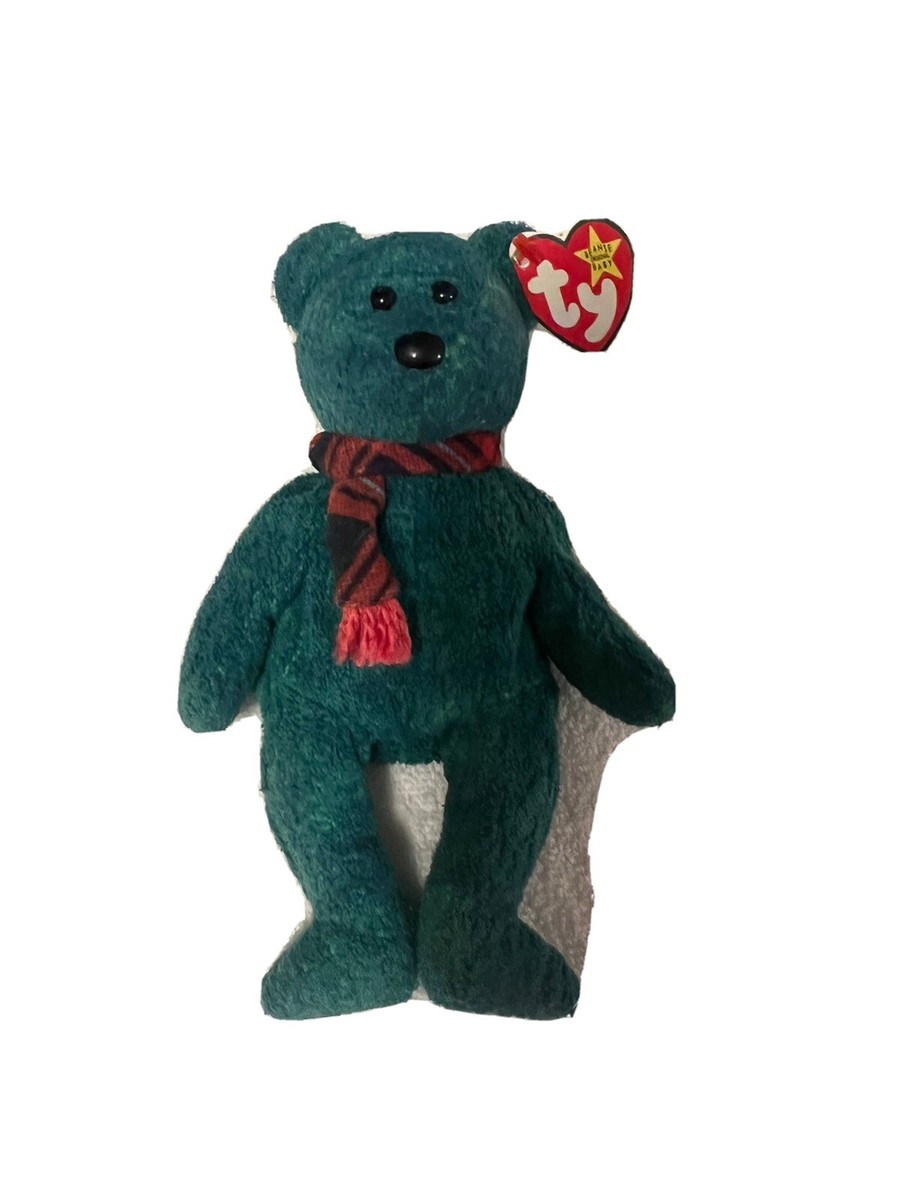 TY Beanie Baby Wallace the Bear DOB January 25, 1999 | eBay