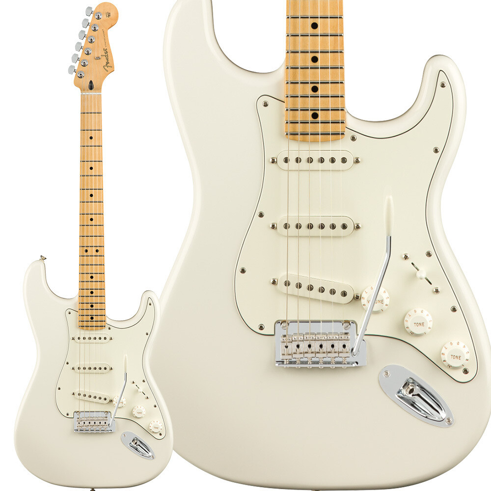Fender Player Stratocaster Maple Fingerboard Polar White