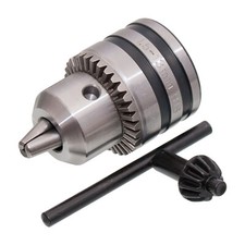 Zahnkranzbohrfutter 1,5–13 mm B16 Aufnahme Bohrfutterschlüssel Tischbohrmaschine