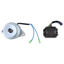 Alternator & Regulator 12V For Kubota Tractor B1550 B20 B5200 B6200 B7410 B8200