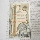 Curé D’Ars Image Pieuse circa 1900 Holy Card