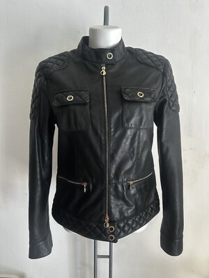 Giubbotto Versace In Pelle