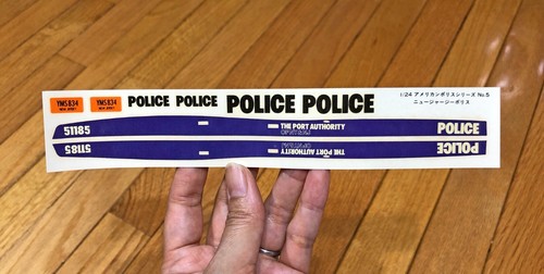 DODGE MONACO AMERICAN POLICE NEW JERSEY POLICE 1/24 MODEL KIT YODEL VINTAGE - Picture 17 of 24