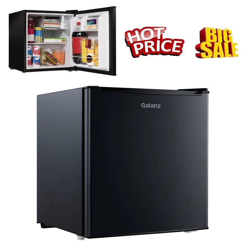 Galanz Mini Fridge Small Refrigerator 1.7 CU FT Single Door Compact