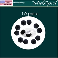10 Pairs high quality Foam Cushion Ear Pad Cover 13-18 mm  Earphone Earbud  