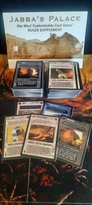 Star Wars CCG Decipher Jabba's Palace Complete Set 180 Cards w/ Rules