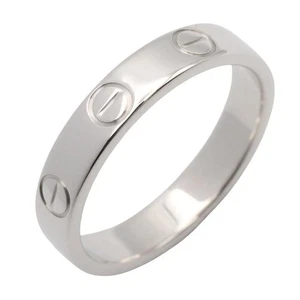 CARTIER Mini Love Ring 18KWG White Gold