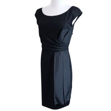 MICHAEL KORS COLLECTION Tailored Wool Cocktail Dress 6 Classic Chic Madein Italy