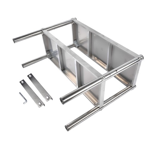 11.8x 30/48/60/72 inch Height Adjustable 2 Tiers Stainless Shelf for Restaurant - Picture 45 of 62