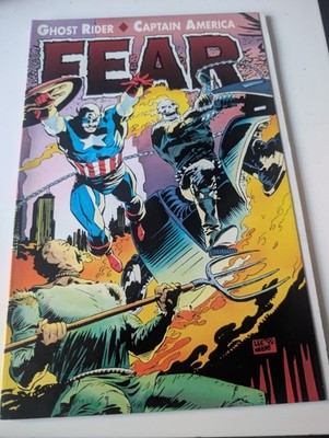 Ghost Rider / Captain America: Fear  # 1  Oct 1992  Marvel Comics