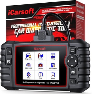 NEW ICARSOFT VAWS V3.0 OBD2 Scanner System Diagnostic Tool In Black Z03