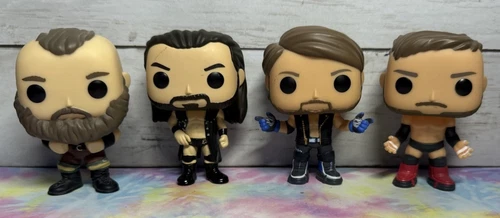 2017/2021 Funko Pop WWE Drew McIntyre, A.J Styles, Finn Balor, & Braun Strowman