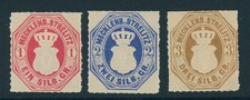 Mecklenburg Strelitz Mi. Nr. 4 - 6** postfrisch meist gepr&uuml;ft - einwandfrei