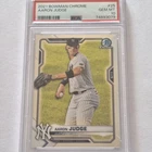 2021 Bowman Chrome #25 Aaron Judge PSA10 Gem MT