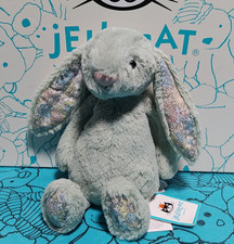 Jellycat Small Bashful Blossom Sage Bunny BNWT