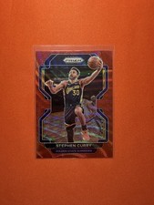 2021-22 Panini Prizm - Stephen Curry #154 Ruby Wave Prizm