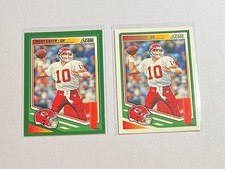 Trent Green 2025 Panini Score Green #262 & Score #262 Chiefs
