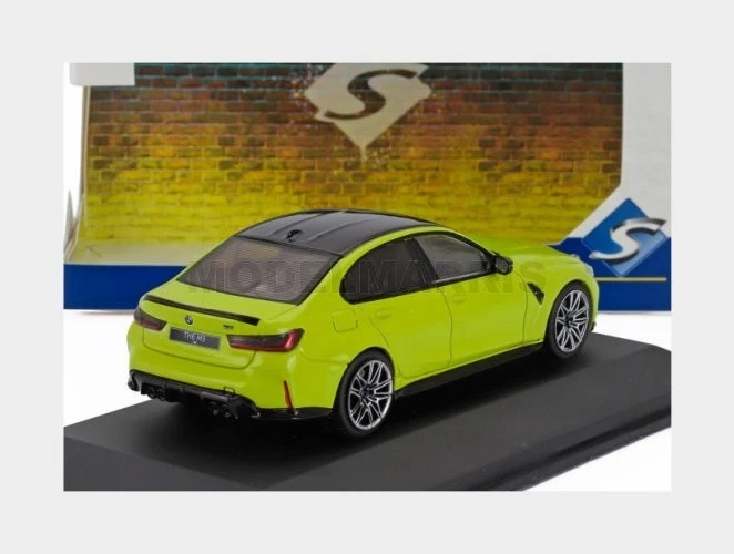 SOLIDO 4315303 BMW - 3-SERIES M3 COMPETITION (G80) 2023 - SAO PAULO YELLOW - 1/4 - Immagine 2 di 2