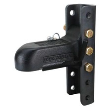 Wallace Hd Trailer Coupler 2-516 Ball 5-position Weld-on Vertical Channel...