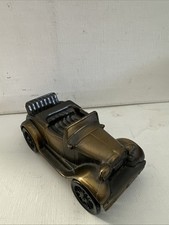 Vintage BANTHRICO 1929 Model A FORD Car Metal Coin BANK