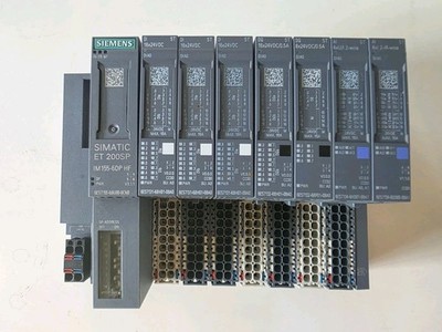 Siemens Simatic ET 200SP IM155-6DP HF + 7 Stück 