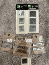 Huge Vintage Scrapbook Embellishments Lot EK Success Fastenater Making Memories