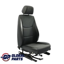 BMW E90 E91 LCI Sedile Anteriore Tessuto Pelle Impuls Antracite Sinistro