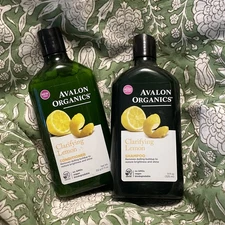 Avalon Organics Clarifying Lemon Conditioner & Shampoo, 11 oz