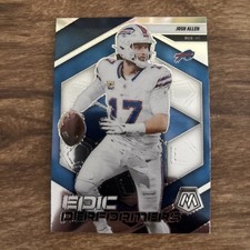 2025 Panini Mosaic - Epic Performers Josh Allen #9