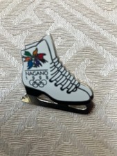 RARE 1998 Nagano Olympics Women Ice Skate/Boot Pin
