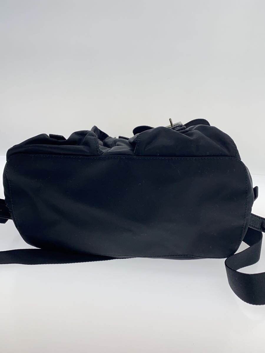 PRADA Backpack Nylon BLK Solid - image 4