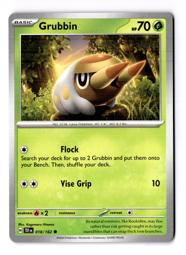 Grubbin 018/162 SV05: Temporal Forces Regular - Bild 1 von 3