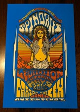Póster impresión artística Spindrift 2015 Levitación Matt Cliff Psych Fest Austin 19/108