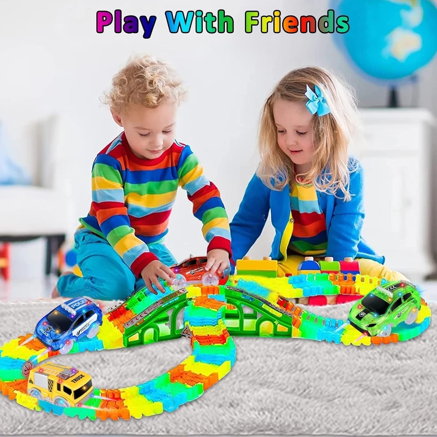 LED Light-Up Toy Cars 9