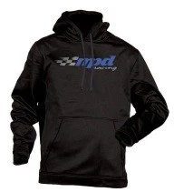 MPD RACING MPD Sport-Tek Black/Blue Sweatshirt Large MPD90300L