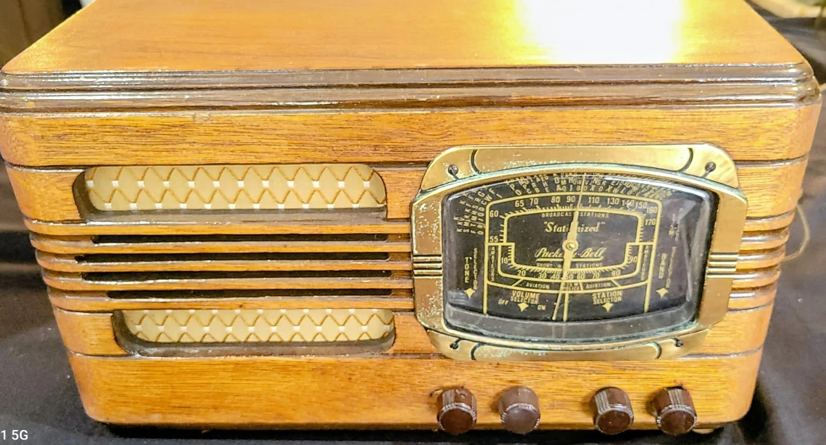 Packard BELL Radio Indiana Collectible Tube Radios (1930-1949) for