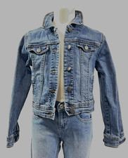 Old Navy Girls Denim Jeans Blue Jacket Size M
