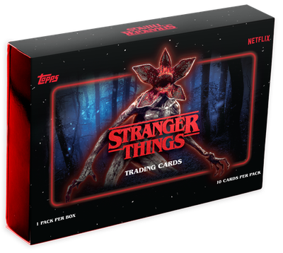 2025 TOPPS STRANGER THINGS BOX (1 AUTO/10 Cards) Netflix Brand New