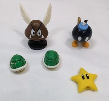 Nintendo Super Mario Brothers Mini Figures Tiny As Pictured